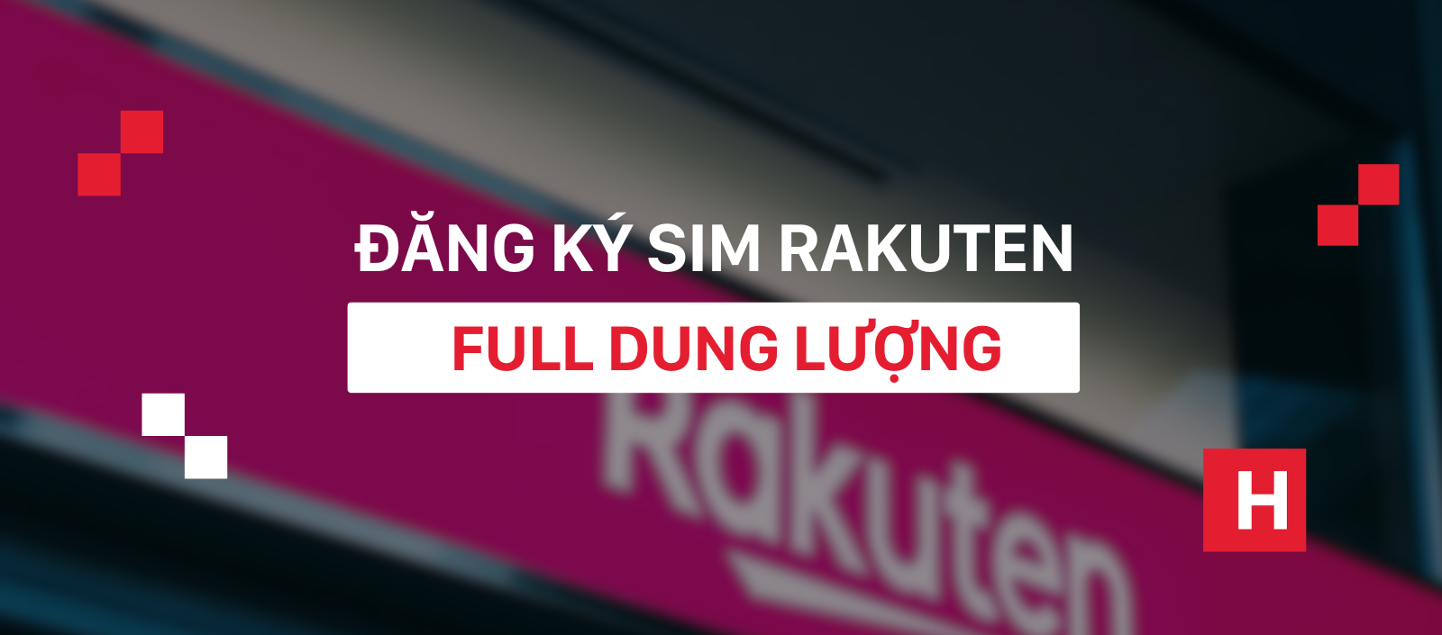 Cách đăng ký sim full dung lượng Rakuten online