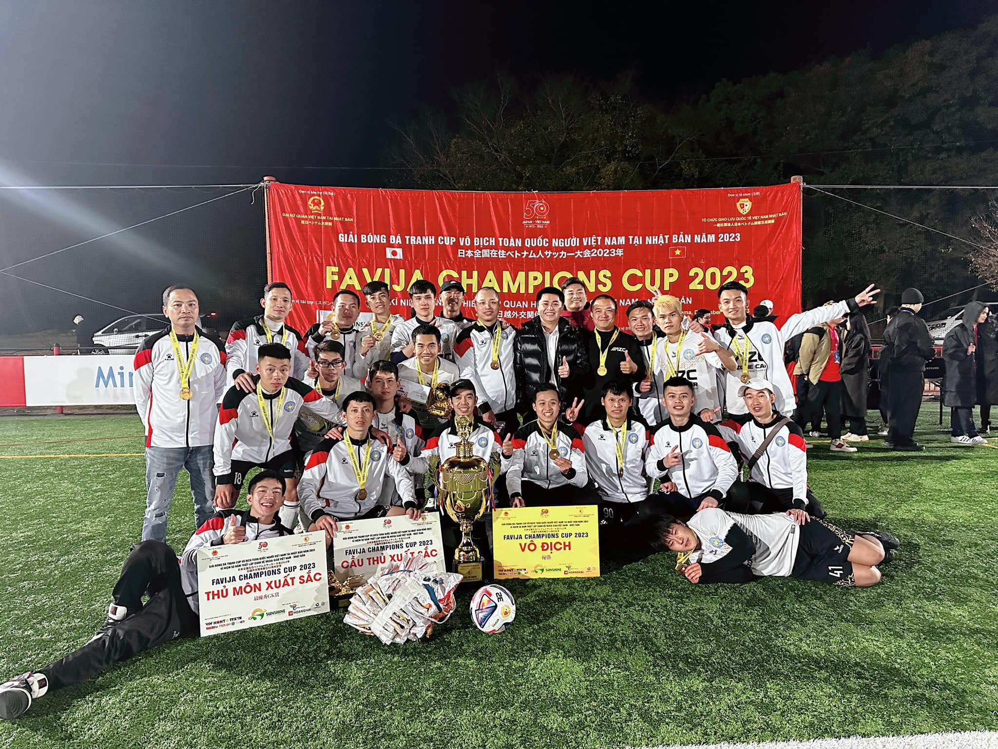 FAVIJA CHAMPIONS CUP 2023 - GIẢI BÓNG ĐÁ ĐẶC BIỆT QUY MÔ CỦA NGƯỜI VIỆT TẠI NHẬT