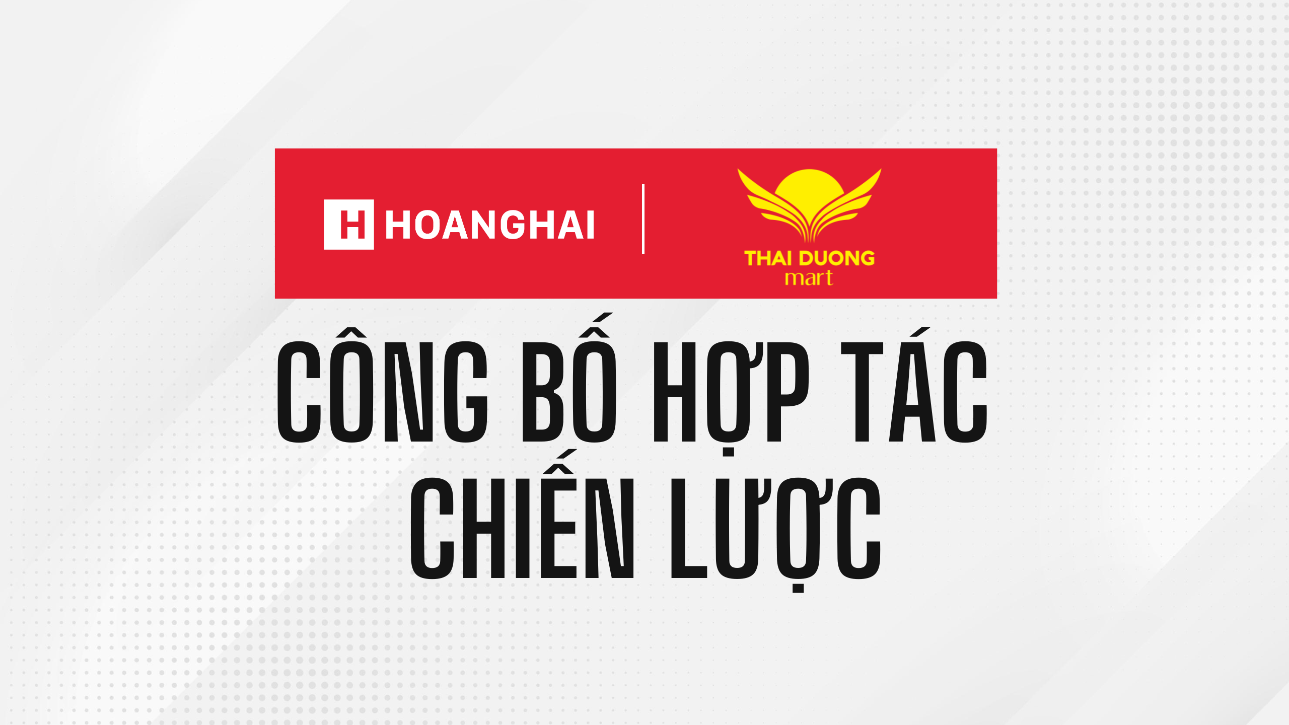 Hoàng Hải Mobile và Thái Dương Mart công bố hợp tác chiến lược