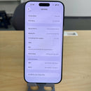 iPhone 16 Pro Max 256GB Black Titanium 98% pin 97% Quốc Tế Apple (Xước ít - esim,LL/A) - HH7243