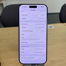 iPhone 16 Pro Max 256GB Black Titanium 98% pin 100% Quốc Tế Apple (esim,LL/A) - HH2619