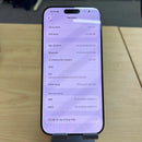 iPhone 16 Pro Max 256GB Black Titanium 98% pin 100% Quốc Tế Apple (xước ít - esim,LL/A) - HH5903