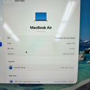 Macbook Air 2025 13.6လက်မ Apple M4/RAM 16GB/SSD 256GB Original Box BPTN 