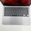 MacBook Pro 2020 13.3လက်မ မီးခိုးရောင် FB i5/ RAM 8G/256G 98% အားသွင်း 103L BPTN 