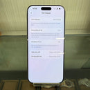 iPhone 16 Pro Max 256GB White Titanium 98% pin 93% Quốc Tế Apple (Có xước - Esim,LL/A) - HH0580