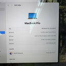Macbook Pro 2019 13.3လက်မ မီးခိုးရောင် Intel Core i7/RAM 16GB/SSD 256GB 97% ဘက်ထရီ 100% BPTA (အစားထိုး ဘက်ထရီ၊ ခြစ်ရာများ၊ နက်ရှဲလ်) 