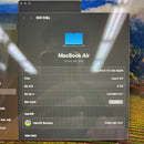 Macbook Air 2024 15.3လက်မ အနက်ရောင် Apple M3/ RAM 16GB/ SSD 256GB 99% ဘက်ထရီ 100% 18 ကြိမ် BPTN 