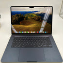 Macbook Air 2024 15.3လက်မ အနက်ရောင် Apple M3/ RAM 16GB/ SSD 256GB 99% ဘက်ထရီ 100% 18 ကြိမ် BPTN 