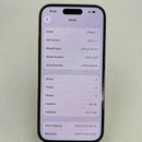 iPhone 14 Pro 128GB Silver 98% pin 100% Máy đã trả hết tiền mạng dùng như Quốc tế Apple (Đã thay pin - Có xước) - HH9163