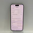 iPhone 15 Pro 128GB White Titanium 99% pin 100% Quốc Tế Apple (Đã thay pin) - HH6394