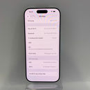 iPhone 17 Pro 256GB ငွေရောင် 99% ဘက်ထရီ 100% International Apple - HH3888 