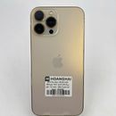 iPhone 13 Pro Max 128GB Gold 98% pin 100% Quốc tế từ SB (Không dùng sim SB) (Đã thay pin - Có xước - đốm 3x,ám cột sóng) - HH8458