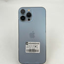 iPhone 13 Pro Max 128GB Sierra Blue 98% pin 100% Máy đã trả hết tiền mạng dùng như Quốc tế Apple (Đã thay pin - Có xước - đốm 3x) - HH3834