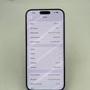 iPhone 15 Pro Max 256GB Natural Titanium 98% pin 100% Máy đã trả hết tiền mạng dùng như Quốc tế Apple (Đã thay pin - đốm 0,5x) - HH7688