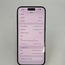 iPhone 14 Pro Max 256GB Silver 98% pin 100% Máy đã trả hết tiền mạng dùng như Quốc tế Apple (Đã thay pin) - HH1053