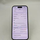 iPhone 14 Pro 256GB Silver 98% pin 100% Quốc Tế Apple (Đã thay pin - đốm 3x) - HH4237