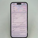 iPhone 14 Pro Max 256GB Space Black 98% pin 100% Máy đã trả hết tiền mạng dùng như Quốc tế Apple (Đã thay pin - Có xước - đốm 0,5x) - HH5404