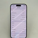 iPhone 15 Pro 128GB အနက်ရောင် 98% ဘက္ထရီ 100% International Apple (နောက်ကျောအညိုရောင်၊ ခြစ်ရာအစွန်းများ၊ DTP) - HH3204 