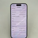 iPhone 15 Pro 128GB အနက်ရောင် 98% ဘက္ထရီ 100% International Apple (နောက်ကျောအညိုရောင်၊ ခြစ်ရာအစွန်းများ၊ DTP) - HH3204 