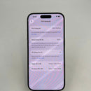 iPhone 15 Pro 128GB အနက်ရောင် 98% ဘက္ထရီ 100% International Apple (နောက်ကျောအညိုရောင်၊ ခြစ်ရာအစွန်းများ၊ DTP) - HH3204 