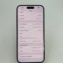 iPhone 15 Plus 128GB ပန်းရောင် 98% ဘက်ထရီ 88% International Apple - HH1590 