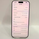 iPhone 16 Pro Max 256GB White Titanium 98% pin 89% Quốc Tế Apple bản Mỹ (Có trầy - đốm 0.5x - Esim) - HH3837