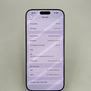 iPhone 16 Pro Max 256GB Natural Titanium 97% pin 93% Quốc Tế Apple bản Mỹ (Có xước - Esim) - HH5297