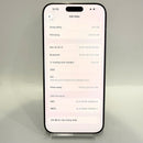 iPhone 16 Pro Max 256GB White Titanium 98% pin 89% Quốc Tế Apple bản Mỹ (Có trầy - đốm 0.5x - Esim) - HH6846