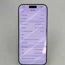 iPhone 16 Pro Max 256GB White Titanium 98% pin 98% Quốc Tế Apple bản Mỹ (Có xước - đốm 0,5x Esim) - HH8218