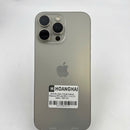 iPhone 16 Pro Max 256GB Natural Titanium 98% pin 90% Quốc Tế Apple bản Mỹ (Có xước - Esim) - HH7516
