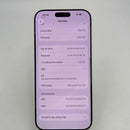 iPhone 16 Pro Max 256GB White Titanium 98% pin 95% Quốc Tế Apple bản Mỹ (Có xước - Esim) - HH9476
