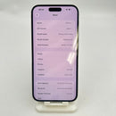 iPhone 14 Pro Max 256GB Silver 97% pin 100% Quốc Tế Apple bản Mỹ (Đã thay pin - Có xước - Esim-đốm 3x-màn mẻ) - HH8549