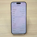 iPhone 15 Pro Max 256GB အပြာရောင် 98% ဘက္ထရီ 87% International SB မှ SB (No SB sim - 0.5x အစက်အပြောက်များ၊ မျက်နှာပြင် ခြစ်ရာ၊ နောက်ကျောခြစ်ရာ၊ အစွန်းအမှောင်များ) - HH0610 