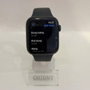 Apple Watch Series 5 44mm 4G + GPS 97% ဘက်ထရီ 81% Black Stainless Steel Case အနက်ရောင် Sport Band International Apple 