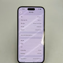 iPhone 14 Pro Max 128GB ခရမ်းရောင် 98% ဘက်ထရီ 85% Apple International (ခြစ်ရာအစွန်းများ) - HH8952 