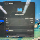 Macbook Air 2022 13.6လက်မ မီးခိုးရောင် M2/ RAM 8GB/ SSD 256GB ဘက်ထရီ 94% BPTA 115 ကြိမ် အားသွင်း 