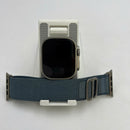 Apple Watch Ultra 49mm 4G+GPS 98% FB ဘက်ထရီ 92% International Apple Green Alpine Loop (အစွန်းတွင် ခြစ်ရာများ) 