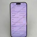 iPhone 15 Pro Max 512GB သဘာဝ 98% ဘက်ထရီ 86% နိုင်ငံတကာ Apple - HH3638 