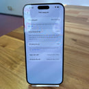 iPhone 15 Pro Max 512GB သဘာဝ 98% ဘက်ထရီ 86% နိုင်ငံတကာ Apple - HH3638 