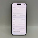 iPhone 15 Pro Max 512GB သဘာဝ 98% ဘက်ထရီ 86% နိုင်ငံတကာ Apple - HH3638 