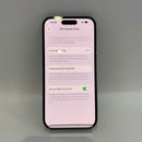 iPhone 14 Pro 128GB ခရမ်းရောင် 98% ဘက္ထရီ 100% စက်ပစ္စည်းသည် ကွန်ရက်အခကြေးငွေအားလုံးကို ပေးချေပြီး Apple International (အစားထိုး ဘက်ထရီ၊ 3x အစက်များ) ကဲ့သို့ အသုံးပြုထားသည် - HH5411 