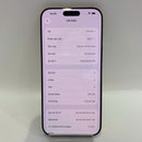 iPhone 16 Pro Max 512GB သဘာဝ 98% ဘက်ထရီ 92% နိုင်ငံတကာ Apple - HH1497 