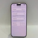 iPhone 16 Pro Max 512GB သဘာဝ 98% ဘက်ထရီ 92% နိုင်ငံတကာ Apple - HH1497 