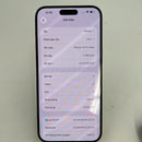 iPhone 15 Pro Max 512GB သဘာဝ 98% ဘက်ထရီ 86% နိုင်ငံတကာ Apple - HH3638 