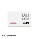 eSIM ခရီးသွားဒေတာ 1GB/ 1 ရက် 