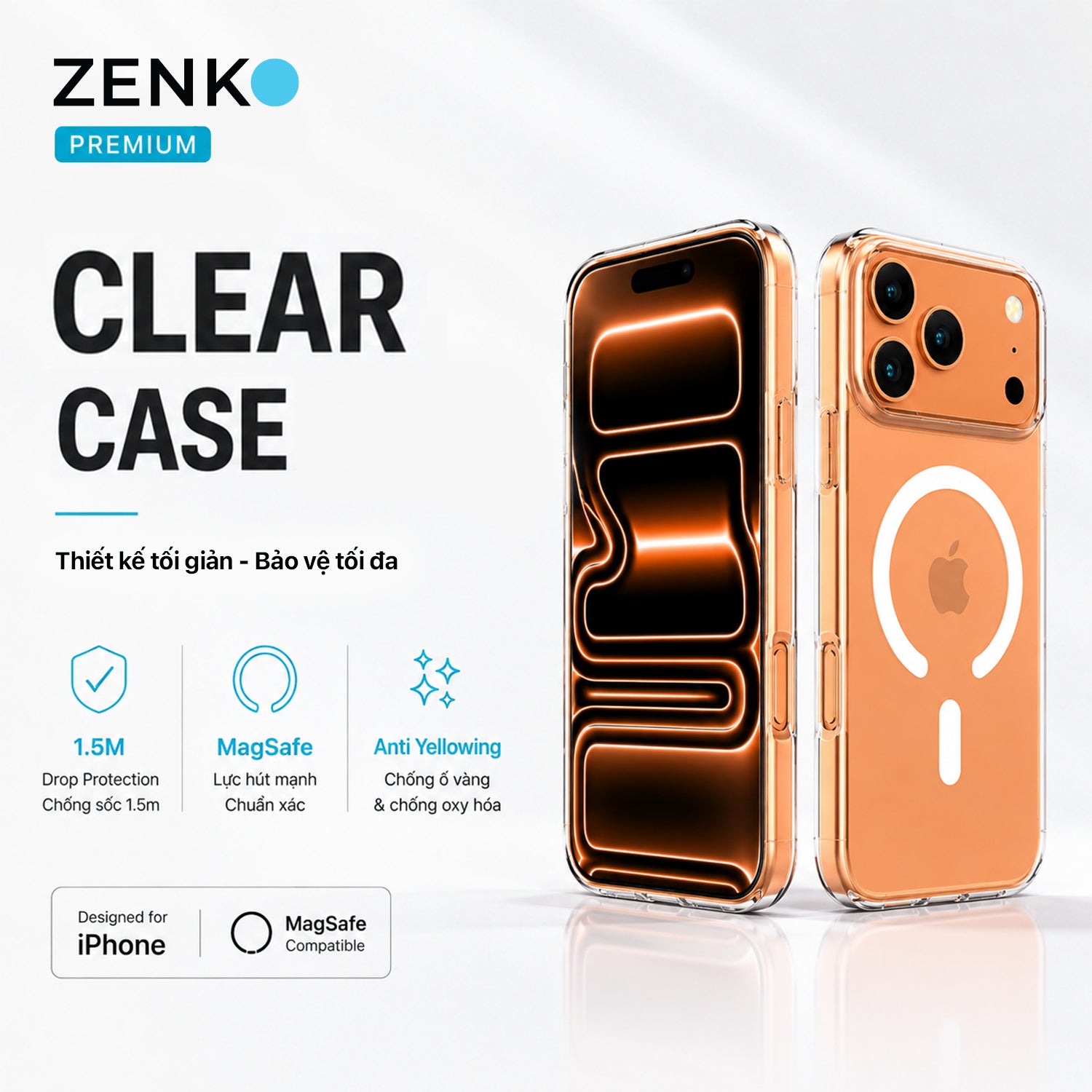 MagSafe iPhone Clear Case 
