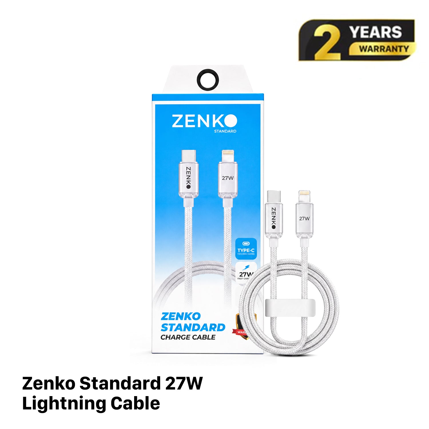 30W 1M Type-C to Lightning အမြန်အားသွင်းကြိုး Gerlax GD-63L 
