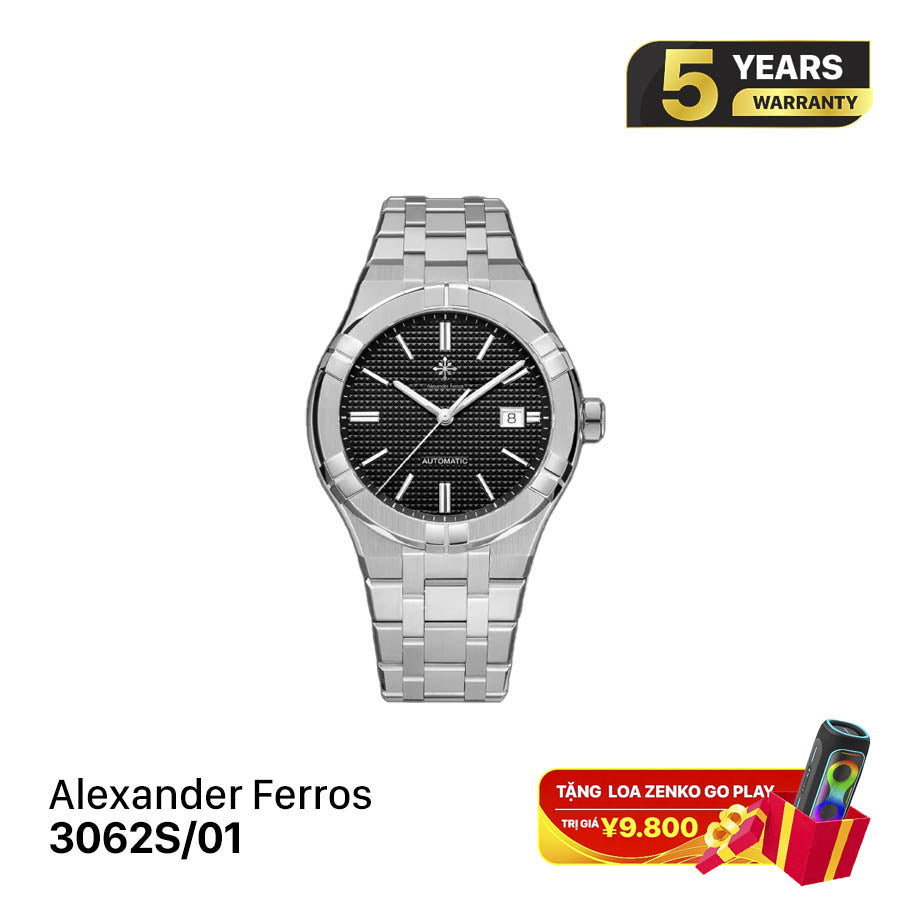Alexander Ferros Modern Heritage 3062 အမျိုးသားသုံး စက်ပိုင်းဆိုင်ရာနာရီ