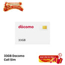 Docomo 33GB Calling Sim I 12 လ (11/2026)