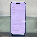 iPhone 16 Pro Max 256GB Black Titanium 97% pin 90% Quốc Tế Apple (Có xước - Esim,LL/A) - HH4248